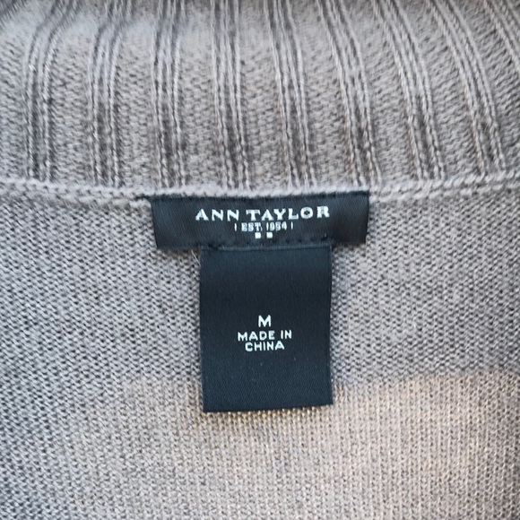 ANN TAYLOR COWL TURTLENECK SWEATER - Picture 4 of 7